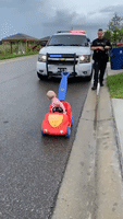 Baby Driver: Infant 'Pulled Over' by Orlando Cop