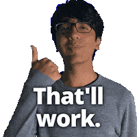 Work Working Sticker