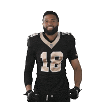 Keith Kirkwood Smile Sticker by New Orleans Saints