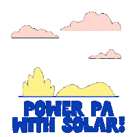 Renewable Energy Power Sticker by INTO ACTION