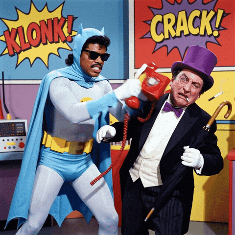 The Batman Fighting GIF by Jukebox Saints