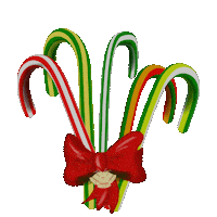 Merry Christmas Candy Sticker