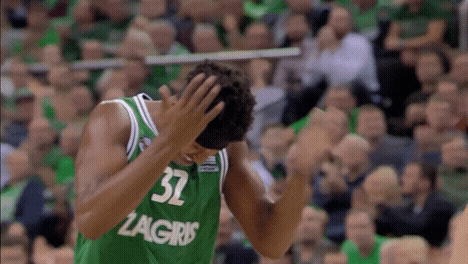 Angry Basketball GIF by EuroLeague