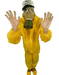 Sick Scream Sticker by Muyloco