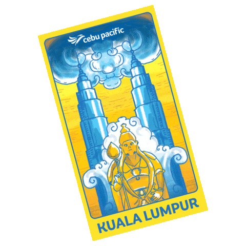 Kuala Lumpur Travel Sticker by Cebu Pacific Air