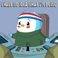 Coding No Idea GIF by Pudgy Penguins