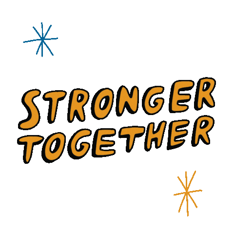Strongertogether Sticker by Pacers Running