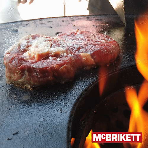 McBrikett bbq meat foodporn steak GIF