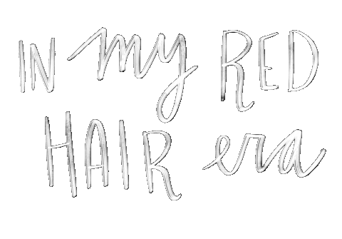 Red Hair Ginger Sticker