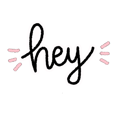 mariahcreates giphyupload hello hi morning Sticker