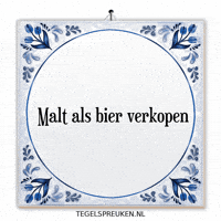 Humor Bier GIF by Tegelspreuken.nl