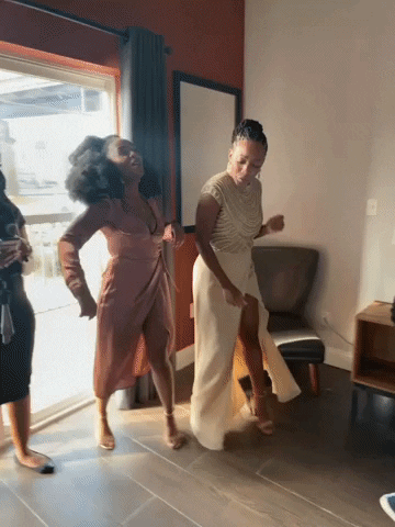 MillennialInDebt dance celebrate black girl magic black girls dancing GIF