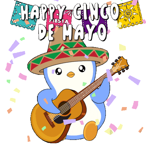 Spanish Dancing Sticker by Pudgy Penguins