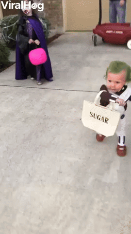1-Year-Old Becomes Oompa Loompa for Halloween