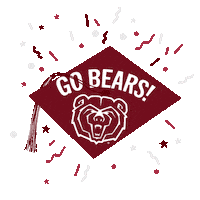 Msu Go Bears Sticker by Missouri State University
