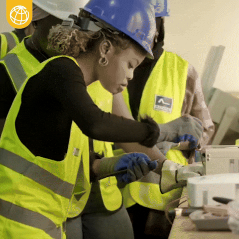 Gender Gap Africa GIF by World Bank