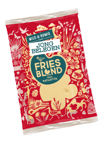 Kaas Sticker by Friesblond