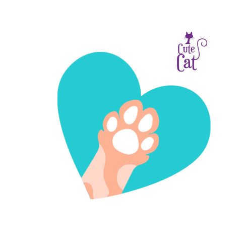 CuteCatPe giphyupload cats feliz hola Sticker