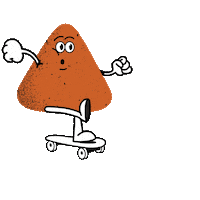 Badagoom yummy health skate vitamins Sticker