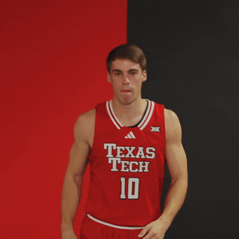 Jack Francis GIF by Texas Tech Basketball