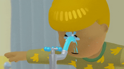 Eye Bleach Face Washing GIF by Annapurna Interactive