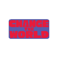 Changetheworld Worldchanger Sticker by UBelt