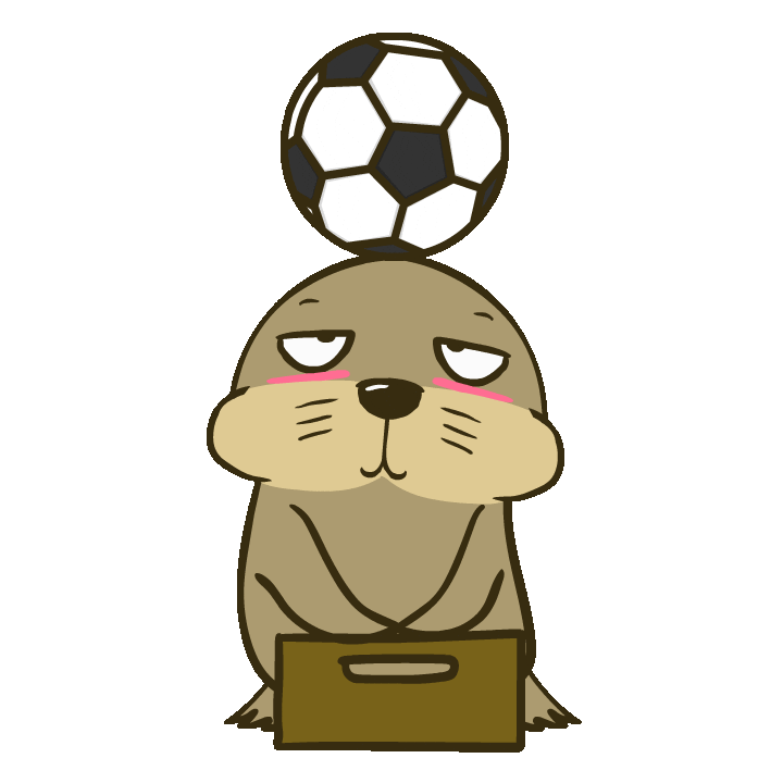football keep Sticker by ShiGai