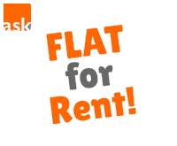 Flat For Rent Sticker by askre