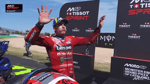 Happy Marc Marquez GIF by MotoGP™