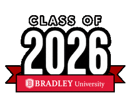 Classof2026 Sticker by Bradley University