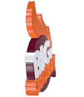 BigChickenRestaurants logo chicken shaq fried chicken Sticker