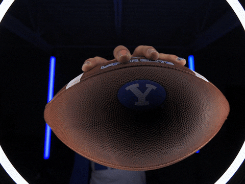 Byu Football Sport GIF by BYU Cougars