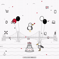 Happy Birthday Apple GIF by IntelligentMobiles GmbH