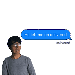 Text Deliver Sticker