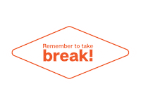 Take A Break Sticker by Jumix