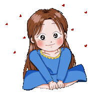 Khufooq love happy girl lovely Sticker