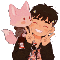 Stars Okie Sticker by Fox Fairies Malaysia
