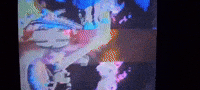 Skarmuse analog guitar noise video art GIF