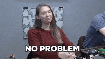 No Problem Np GIF by MOODMAN