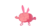 Bunny Love Sticker by BigBrains