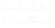 Feels Like Christmas Sticker by Nora Fikse