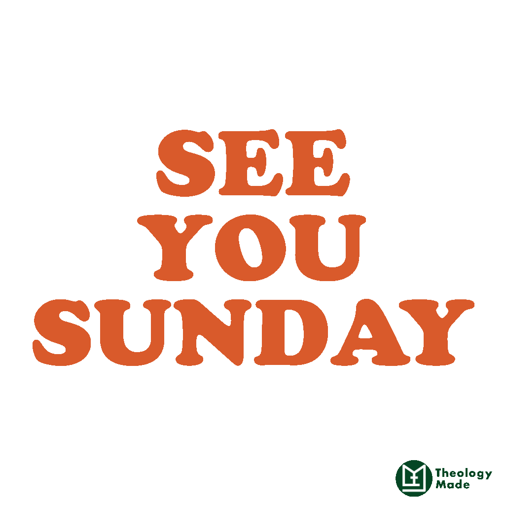 Church Sunday GIF by Theology Made