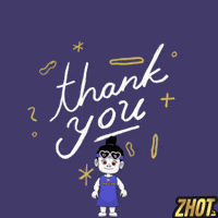 Thank U GIF by Zhotcita
