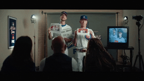 Chicago Cubs Sport GIF by MLB