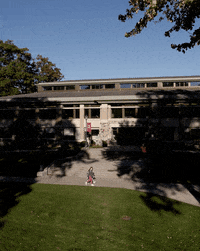 Library Campus GIF by fairfieldu