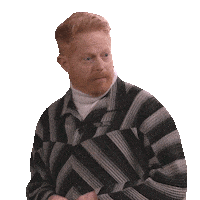 Excuse Me Mid Century Modern Sticker by HULU