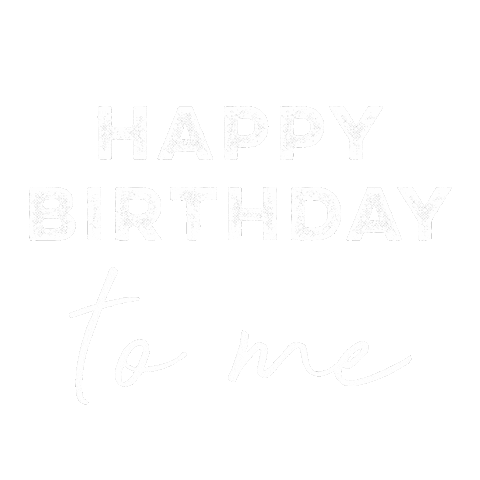 Happy Birthday To Me Sticker