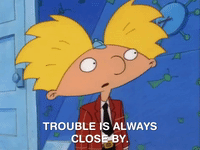 hey arnold nick splat GIF
