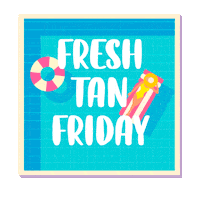 AlohaBabyMx summer beach sun friday Sticker