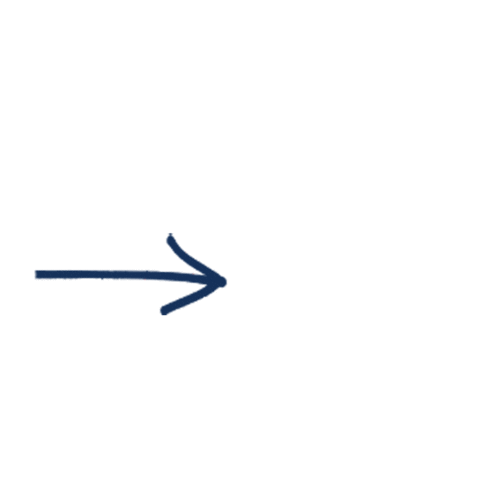 Blue Arrow Sticker by Blue Chair Bay Rum